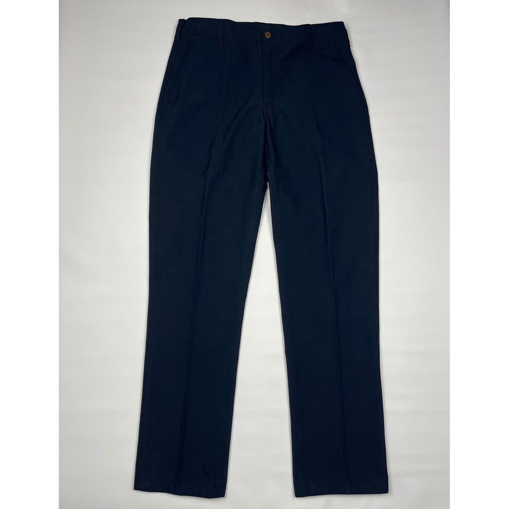 Workrite FR Nomex Pants Mens 35x35 Navy Blue NFPA 2112 HRC 1 Work Trousers